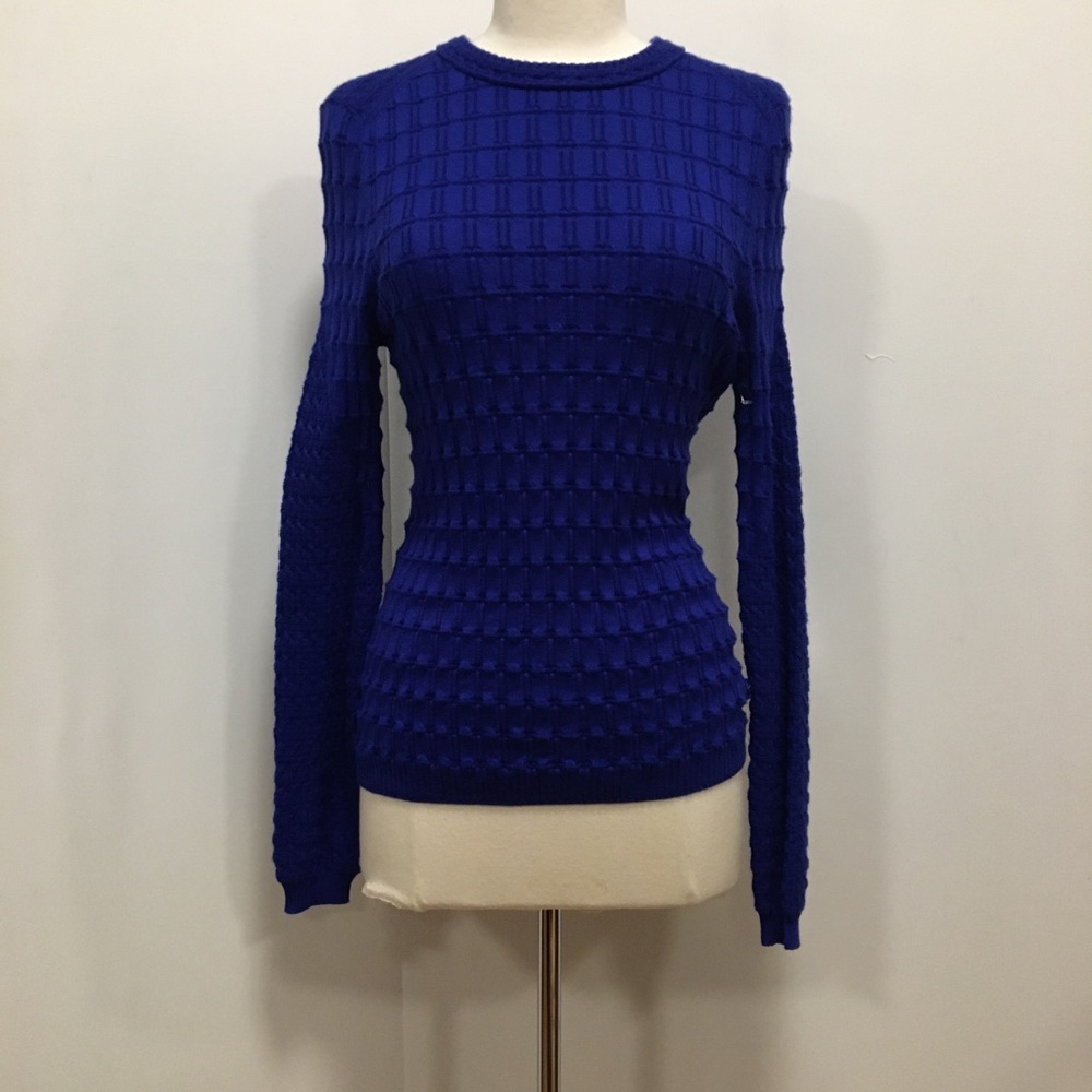 COPY - Chanel Blue Cashmere Blend Sweater